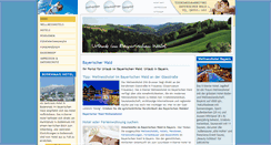 Desktop Screenshot of bayrischerwald.de